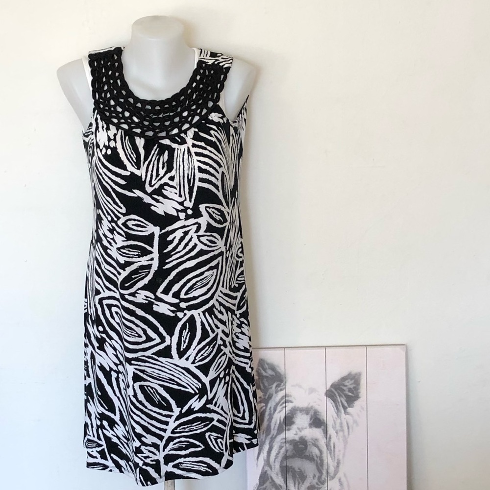Black and White summer Dress